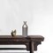 Uniquewise Modern Decorative Iron Hammered Tabletop Centerpiece Flower Vase, Gunmetal Grey 13.5 Inch QI004129.S - alternate 4